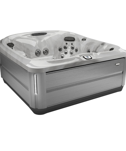 Jacuzzi® J-485™ Hot Tub Package - Platinum Brushed Gray