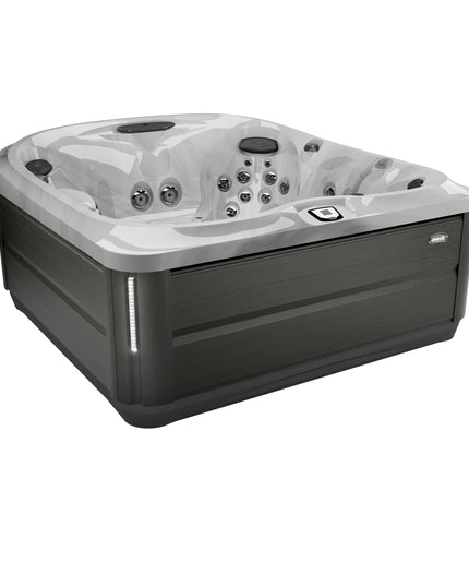 Jacuzzi® J-485™ Hot Tub Package - Platinum Smoked Ebony