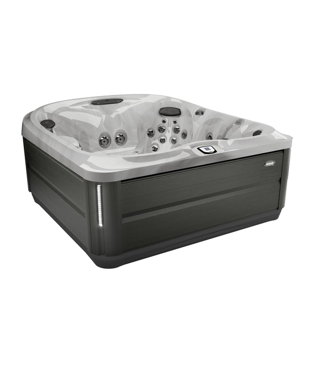Jacuzzi® J-485™ Hot Tub Package - Platinum Smoked Ebony