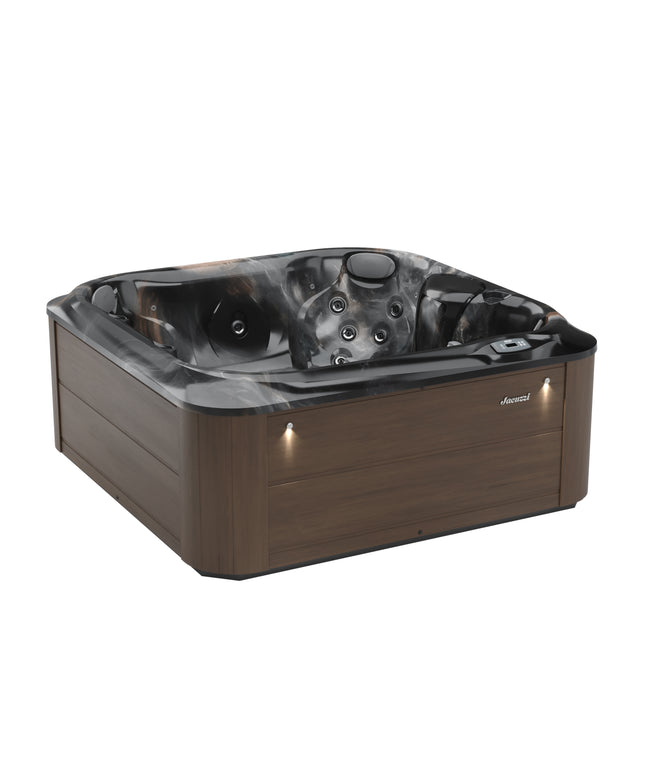 Jacuzzi® J-225™ Hot Tub Package - Midnight Pecan