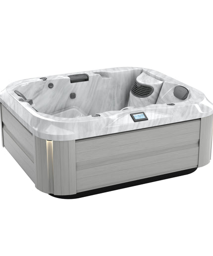 Jacuzzi® J-315™ Hot Tub Package - Platinum Brushed Gray