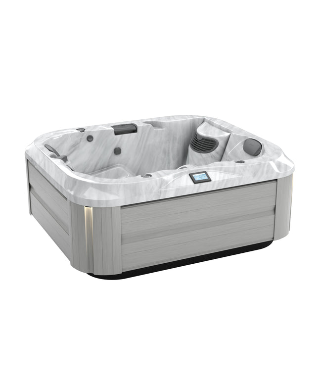 Jacuzzi® J-315™ Hot Tub Package - Platinum Brushed Gray