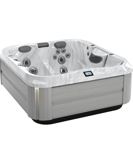 Jacuzzi® J-325™ Hot Tub Package - Platinum Brushed Gray