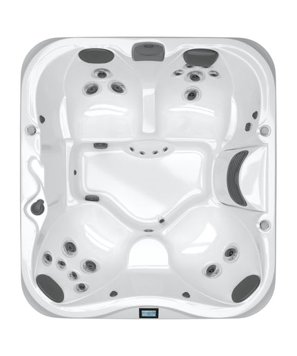 Jacuzzi® J-325™ Hot Tub Package - Platinum Brushed Gray