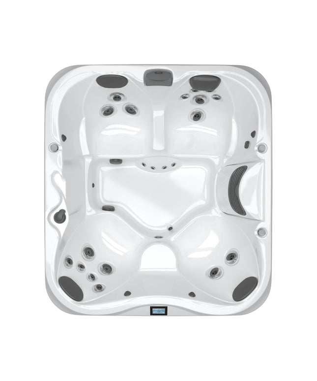 Jacuzzi® J-325™ Hot Tub Package - Platinum Brushed Gray