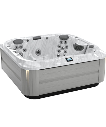 Jacuzzi® J-335™ Hot Tub Package - Platinum Brushed Gray