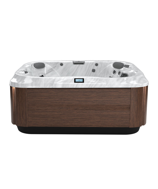 Jacuzzi® J-345™ Hot Tub Package - Platinum Modern Hardwood