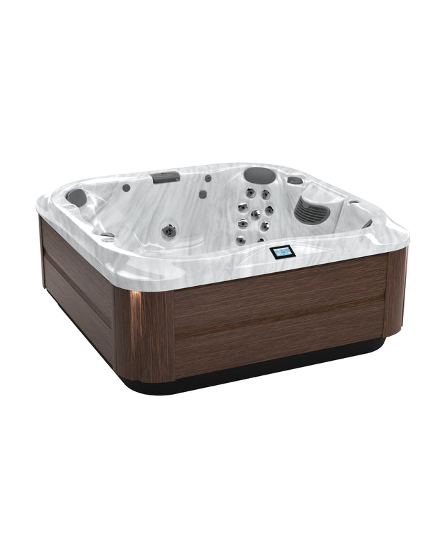 Jacuzzi® J-345™ Hot Tub Package - Platinum Modern Hardwood