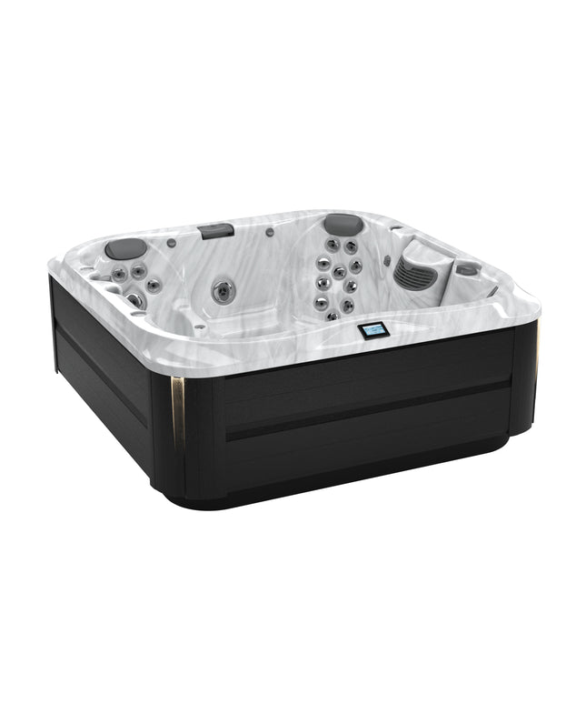 Jacuzzi® J-375™ Hot Tub Package - Platinum Smoked Ebony