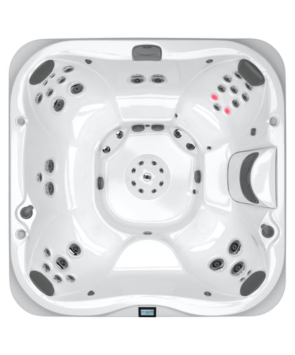 Jacuzzi® J-385™ Hot Tub Package - Platinum Modern Hardwood