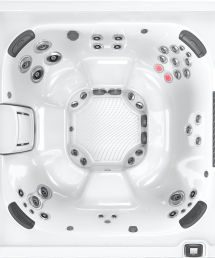 Jacuzzi® J-LX™ Hot Tub Package - Platinum Smoked Ebony
