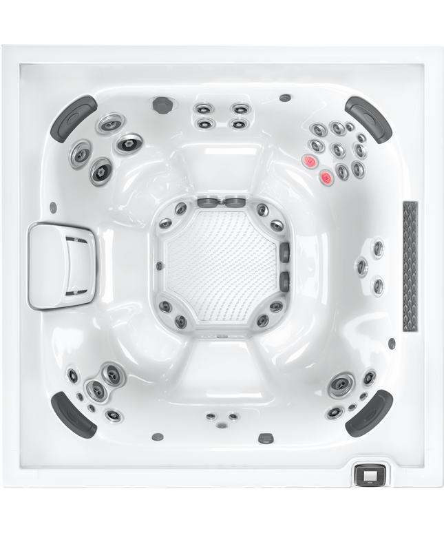 Jacuzzi® J-LX™ Hot Tub Package - Platinum Smoked Ebony