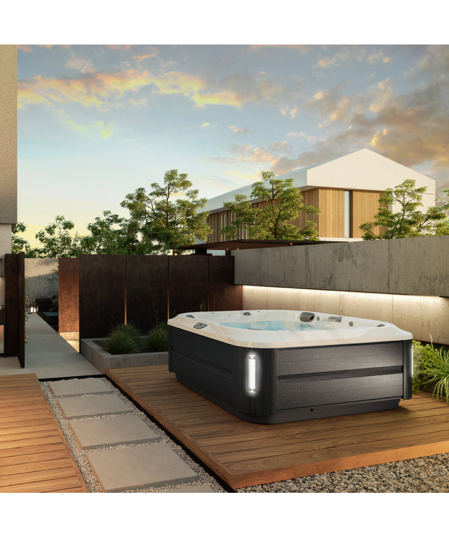 Jacuzzi® J-335™ Hot Tub Package - Platinum Smoked Ebony