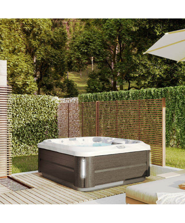 Jacuzzi® J-345™ Hot Tub Package - Platinum Modern Hardwood