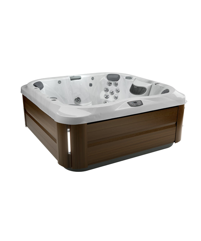 Jacuzzi® J-345™ Hot Tub Package - Platinum Modern Hardwood