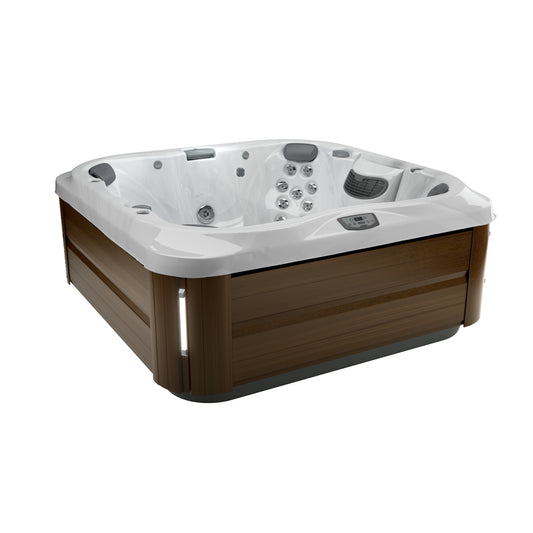 Jacuzzi® J-345™ Hot Tub Package - Platinum Modern Hardwood
