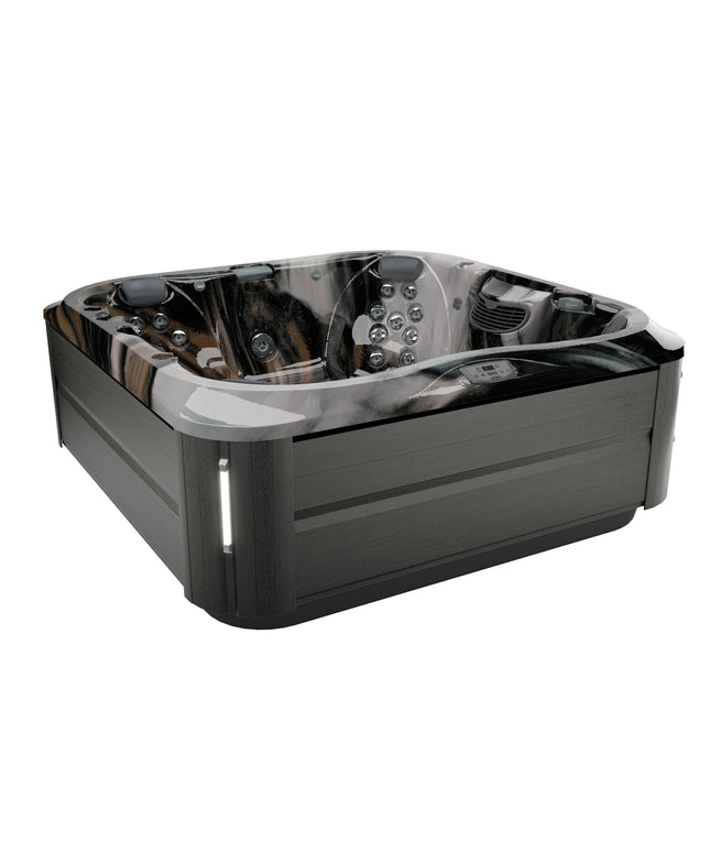 Jacuzzi® J-375™ Hot Tub Package - Midnight Smoked Ebony