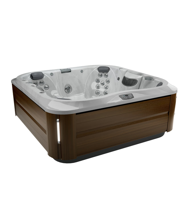 Jacuzzi® J-375™ Hot Tub Package - Platinum Modern Hardwood