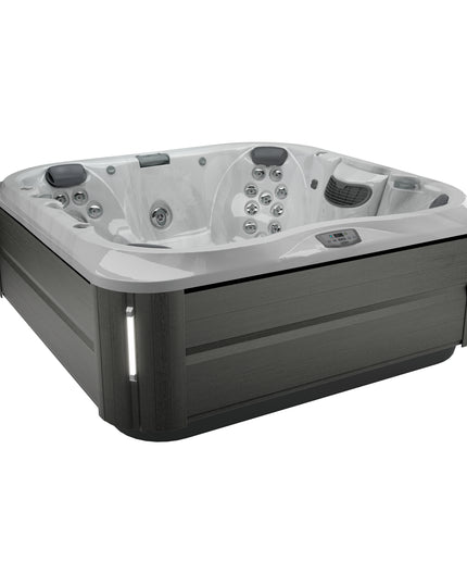 Jacuzzi® J-375™ Hot Tub Package - Platinum Smoked Ebony