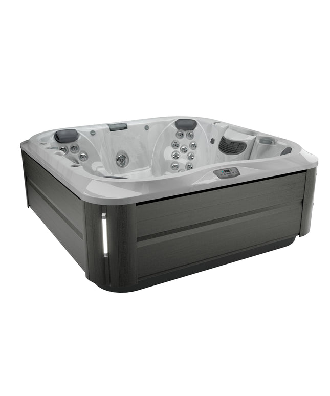 Jacuzzi® J-375™ Hot Tub Package - Platinum Smoked Ebony