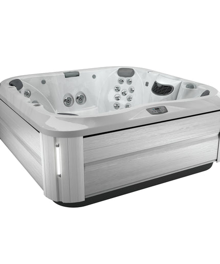 Jacuzzi® J-385™ Hot Tub Package - Platinum Brushed Gray
