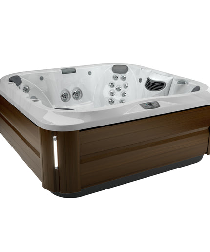 Jacuzzi® J-385™ Hot Tub Package - Platinum Modern Hardwood