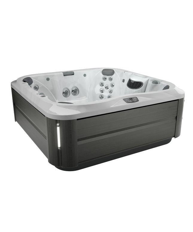 Jacuzzi® J-385™ Hot Tub Package - Platinum Smoked Ebony