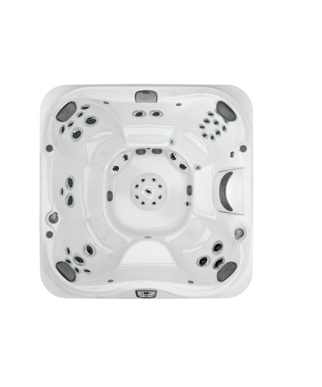 Jacuzzi® J-385™ Hot Tub Package - Platinum Smoked Ebony