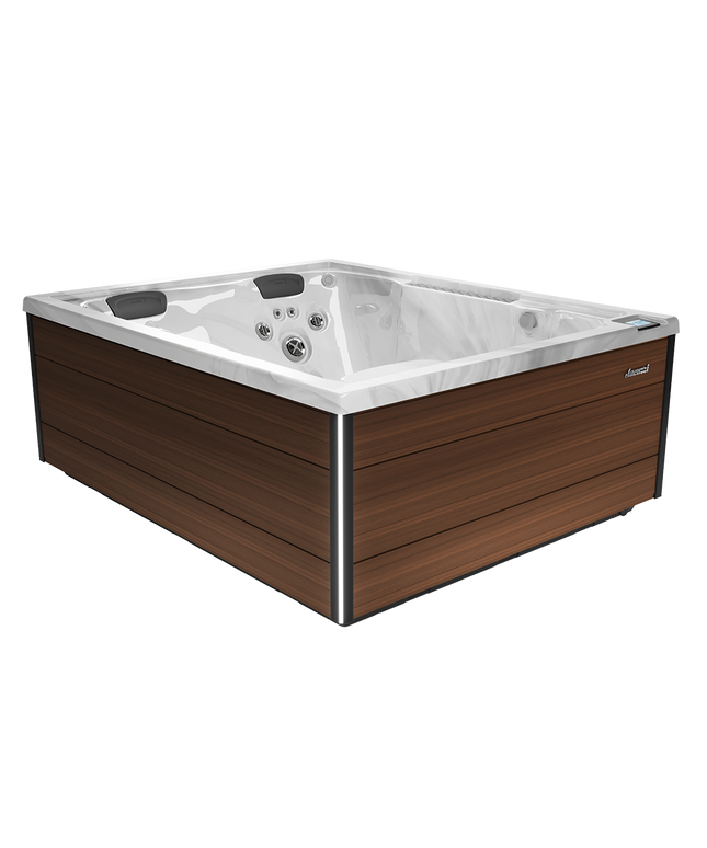 Jacuzzi® J-404L™ Hot Tub Package - Platinum Modern Hardwood