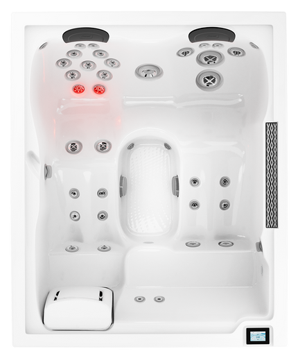 Jacuzzi® J-404L™ Hot Tub Package - Platinum Modern Hardwood