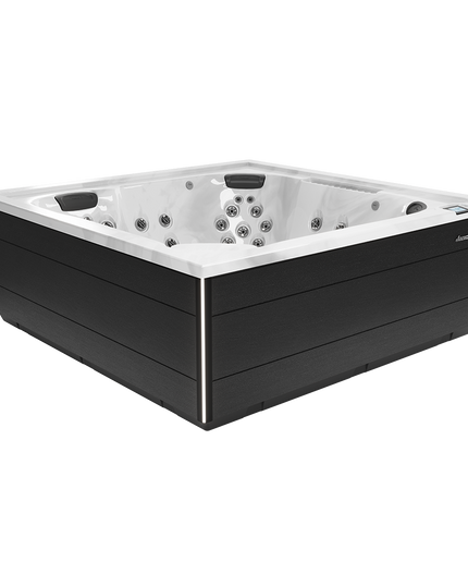 Jacuzzi® J-408L™ Hot Tub Package - Platinum Ebony