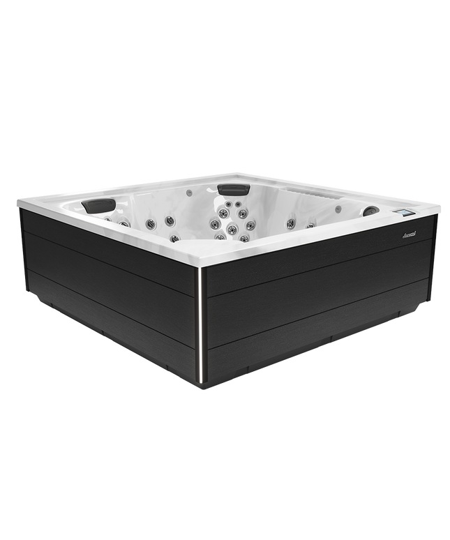 Jacuzzi® J-408L™ Hot Tub Package - Platinum Ebony