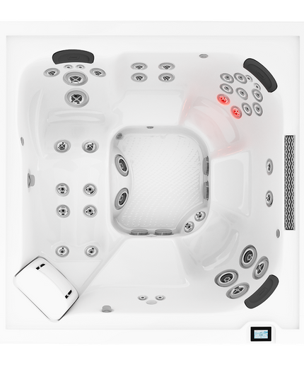 Jacuzzi® J-408L™ Hot Tub Package - Platinum Gray