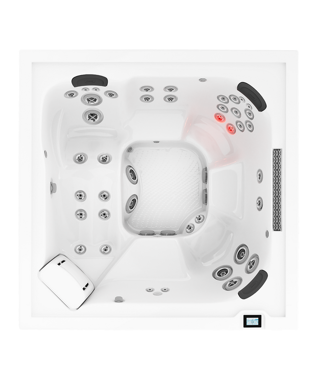Jacuzzi® J-408L™ Hot Tub Package - Platinum Ebony