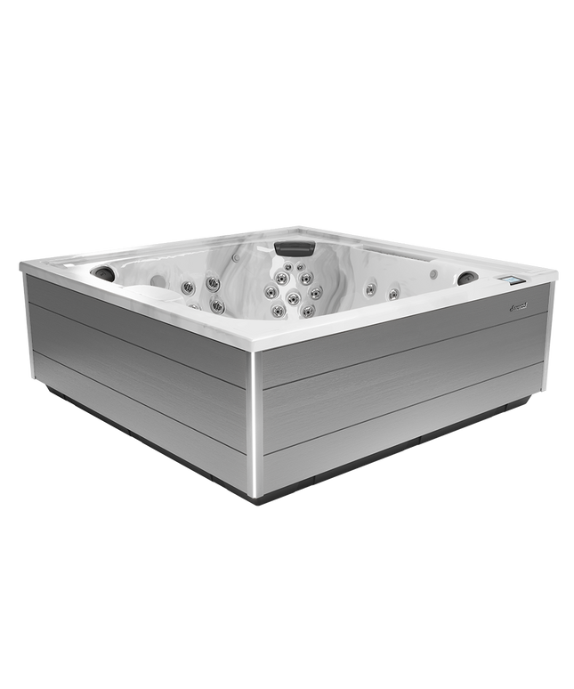 Jacuzzi® J-408™ Hot Tub Package - Platinum Gray