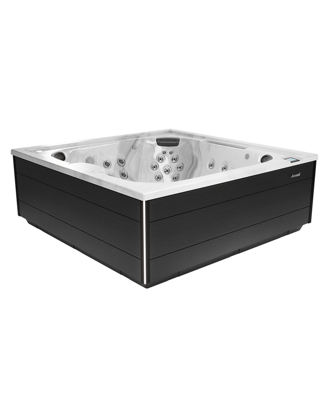Jacuzzi® J-408™ Hot Tub Package - Platinum Ebony