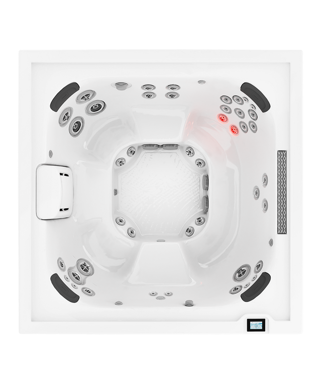 Jacuzzi® J-408™ Hot Tub Package - Platinum Ebony