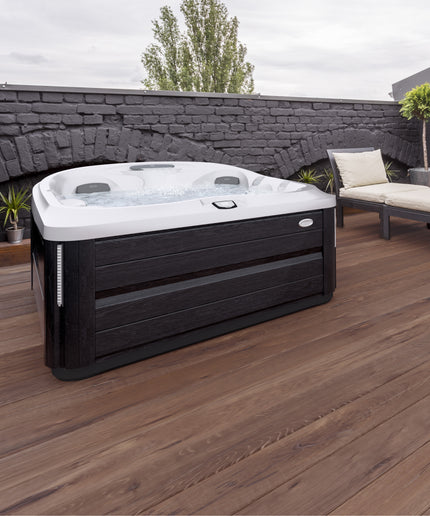 Jacuzzi® J-435™ Hot Tub Package - Platinum Smoked Ebony