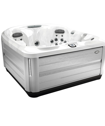 Jacuzzi® J-435™ Hot Tub Package - Platinum Brushed Gray