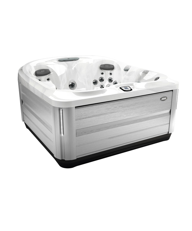 Jacuzzi® J-435™ Hot Tub Package - Platinum Brushed Gray