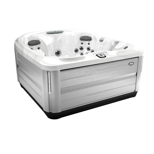 Jacuzzi® J-435™ Hot Tub Package - Platinum Brushed Gray