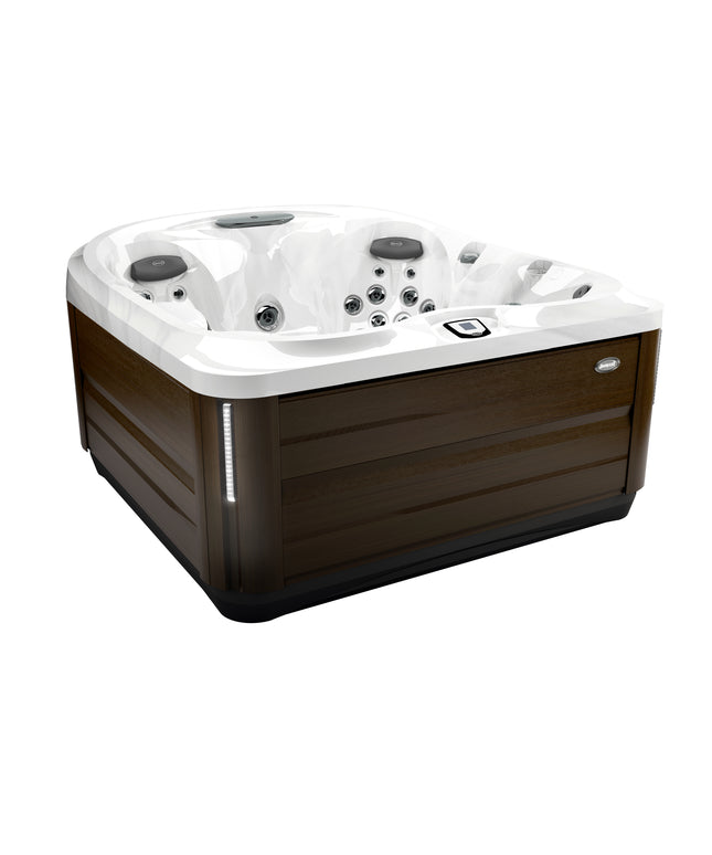 Jacuzzi® J-435™ Hot Tub Package - Platinum Modern Hardwood
