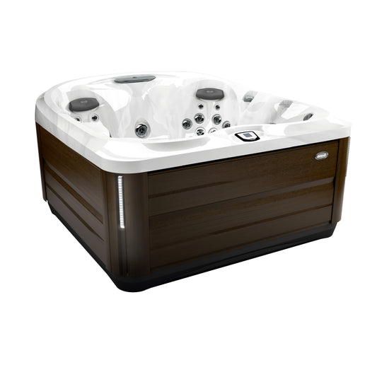 Jacuzzi® J-435™ Hot Tub Package - Platinum Modern Hardwood