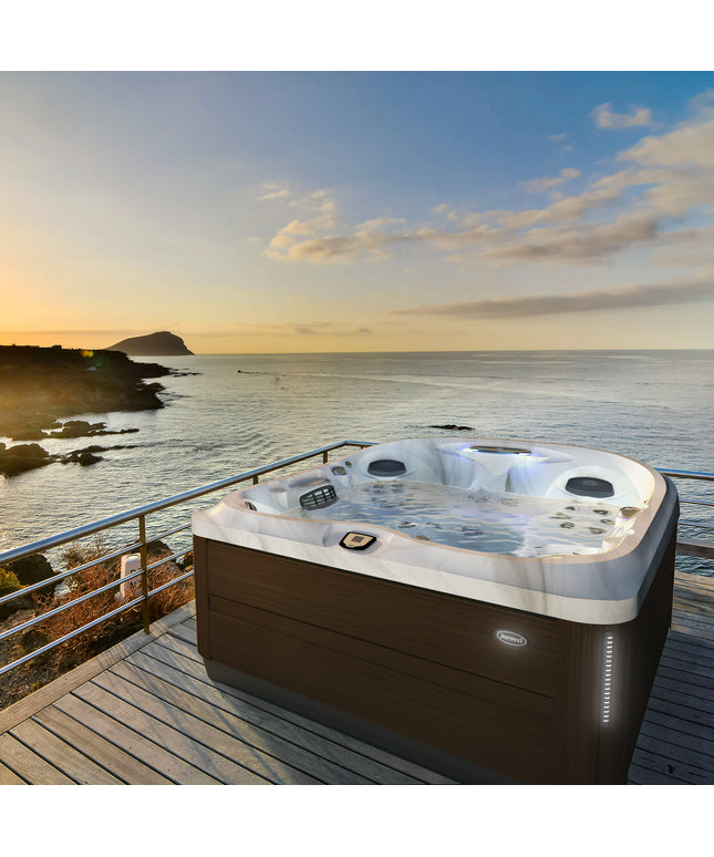 Jacuzzi® J-475™ Hot Tub Package - Platinum Modern Hardwood