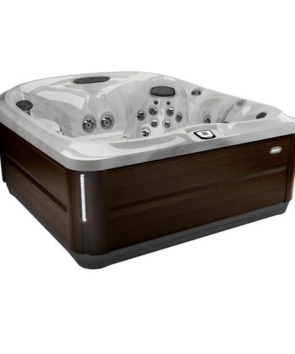 Jacuzzi® J-485™ Hot Tub Package - Platinum Modern Hardwood