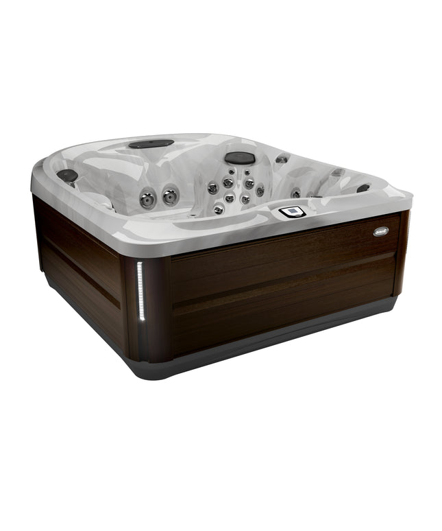 Jacuzzi® J-485™ Hot Tub Package - Platinum Modern Hardwood