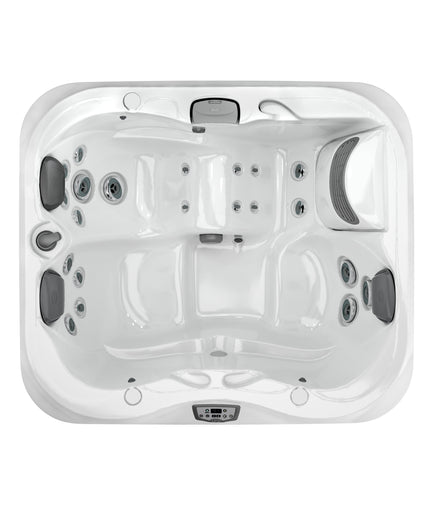 Jacuzzi® J-315™ Hot Tub Package - Platinum Brushed Gray
