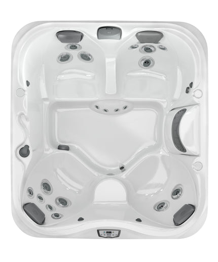 Jacuzzi® J-325™ Hot Tub Package - Platinum Brushed Gray