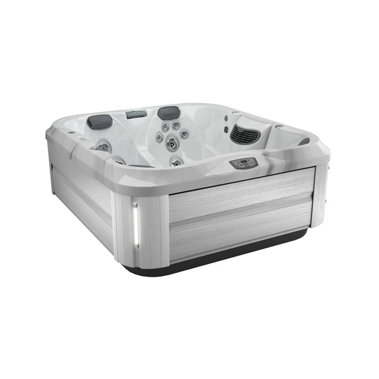 Jacuzzi® J-325™ Hot Tub Package - Platinum Brushed Gray