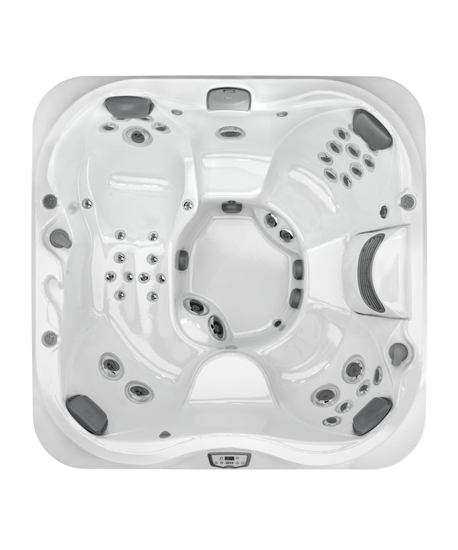 Jacuzzi® J-335™ Hot Tub Package - Platinum Modern Hardwood